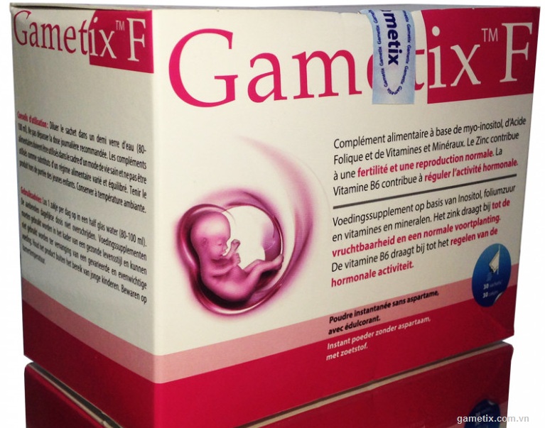 Thuốc gametix F hỗ trợ sinh sản nữ giới hiệu quả