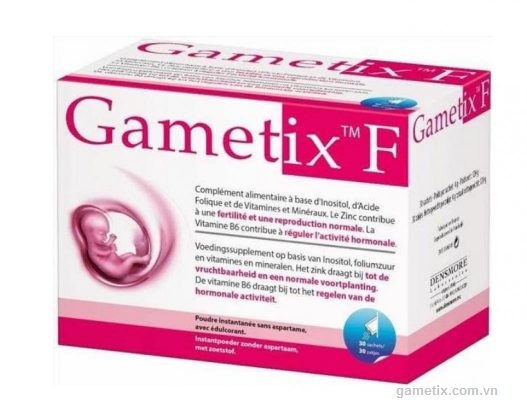 Thuốc gametix F tăng khả năng sinh sản nữ giới