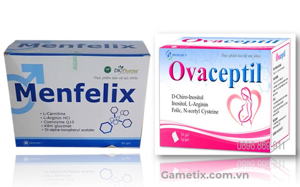 thuốc menfelix và ovaceptil